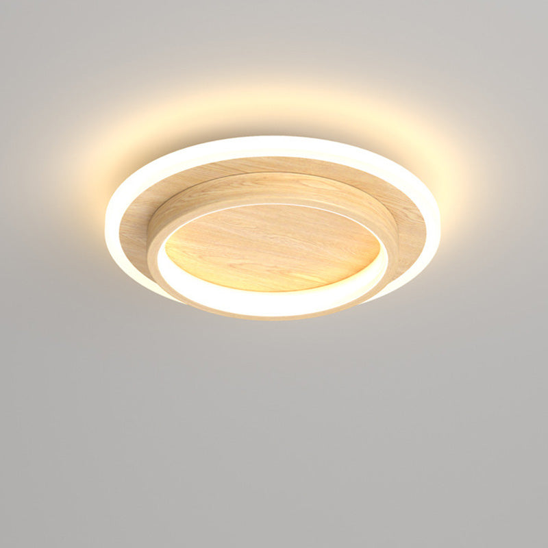 Runde Metall Acryl LED Deckenleuchte | Karnz