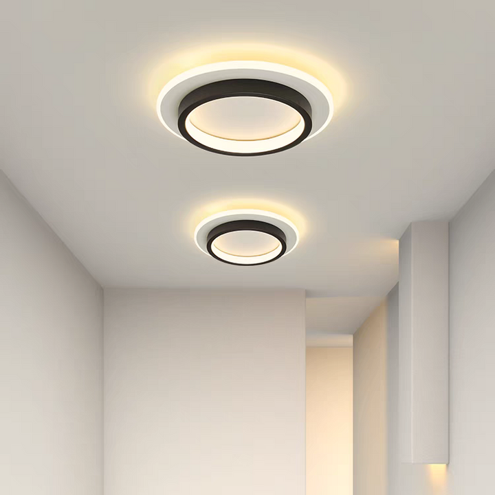 Runde Metall Acryl LED Deckenleuchte | Karnz