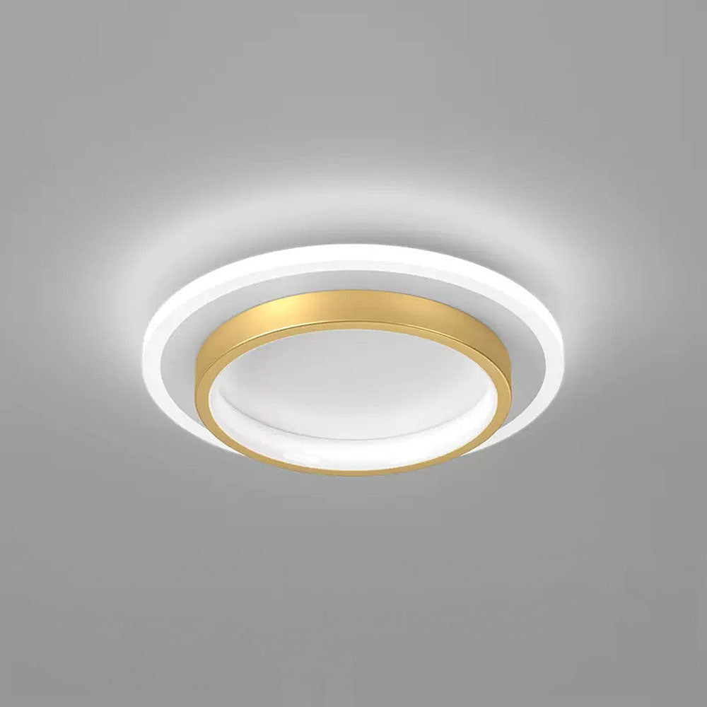 Runde Metall Acryl LED Deckenleuchte | Karnz