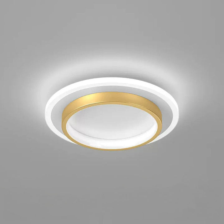 Runde Metall Acryl LED Deckenleuchte | Karnz