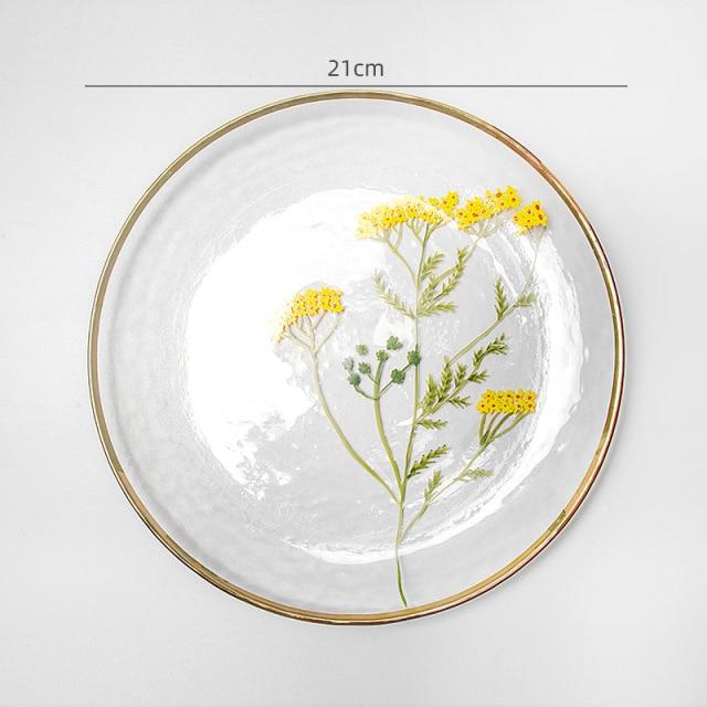 Königliche Blumenplatte Schüssel