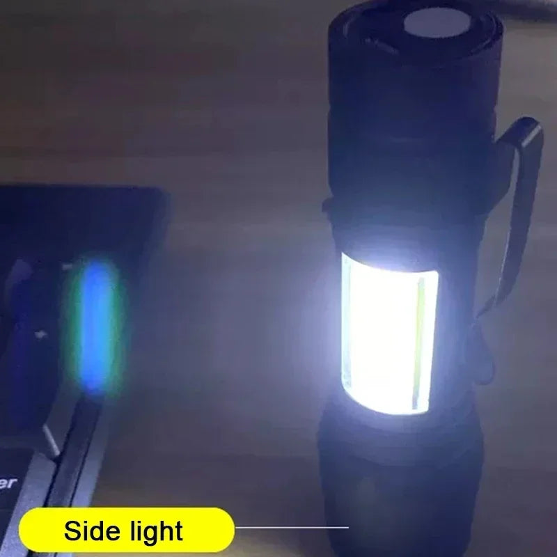 Mini Taktische Camping Wiederaufladbare Taschenlampe | Karnz