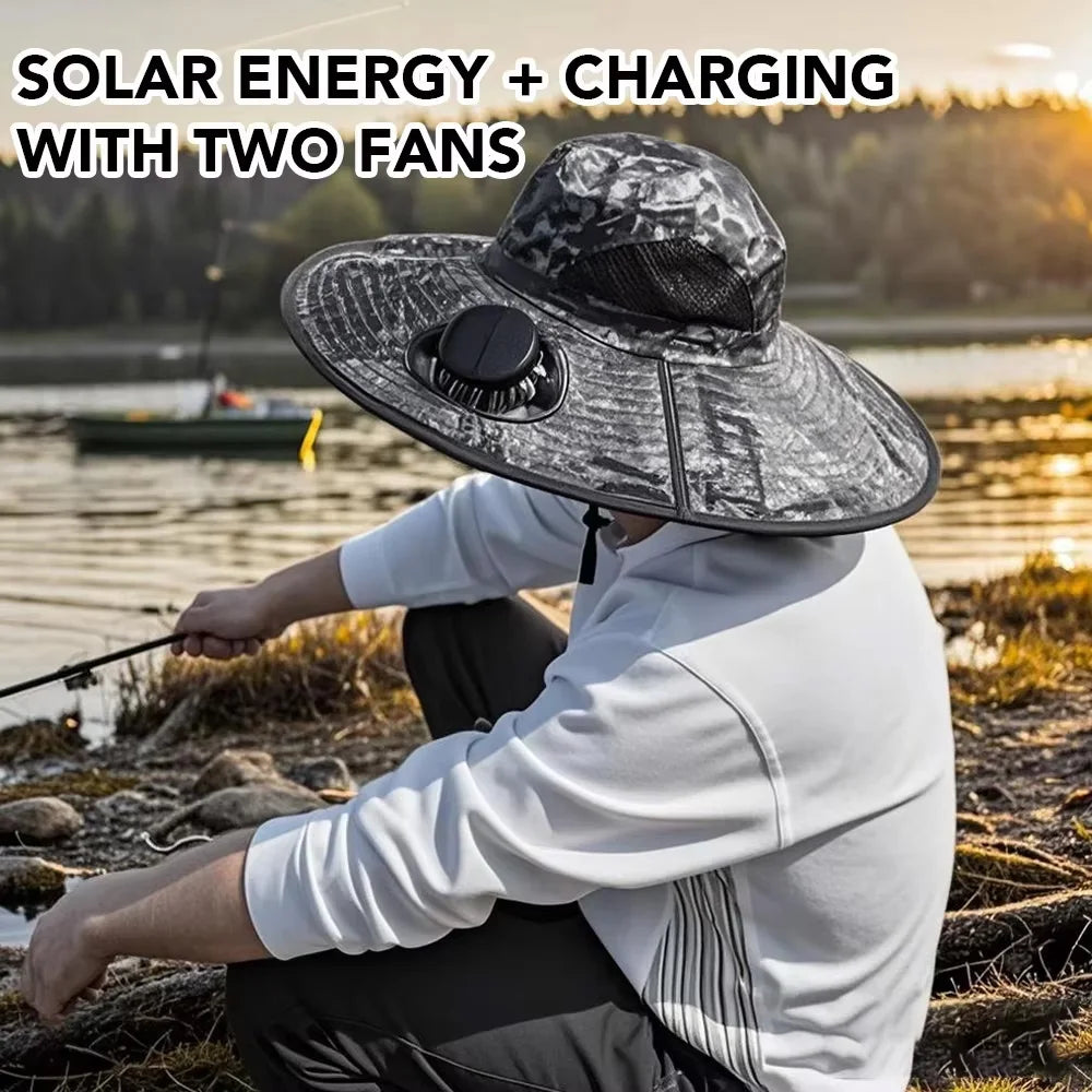 Solar Fan Bucket Hat | Karnz