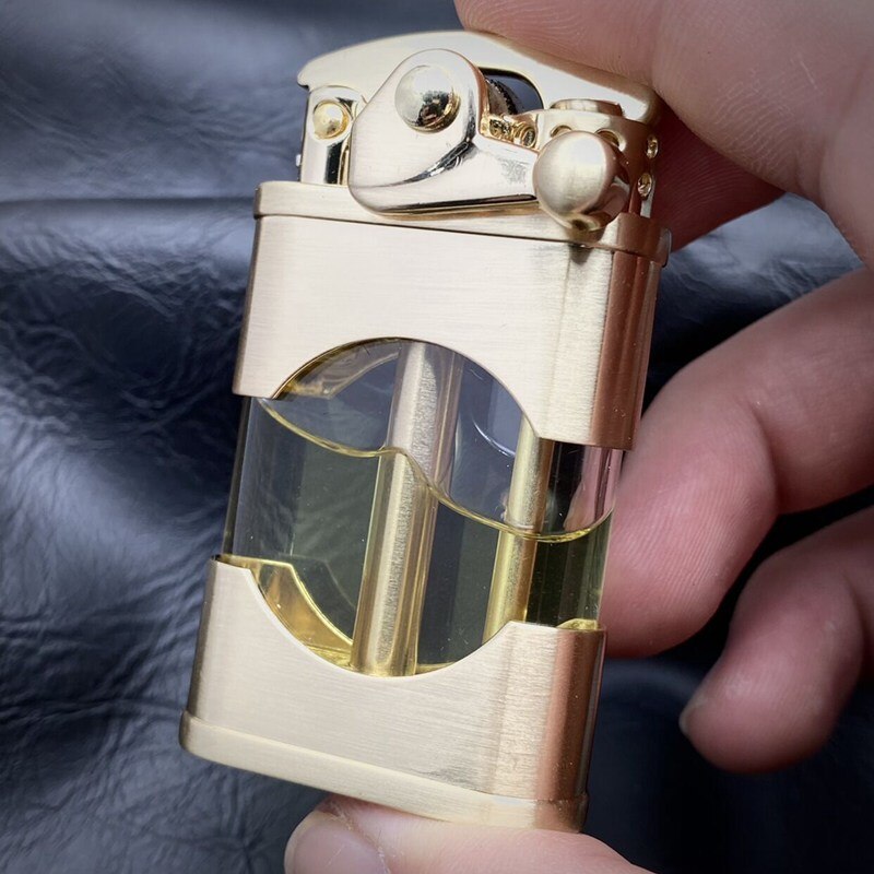 Eleganter Retro Slim Metallfeuerzeug | Karnz