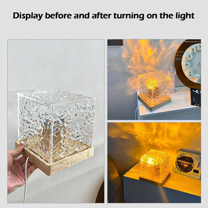 Glänzende Diamant Tisch Nachttischlampe | Karnz