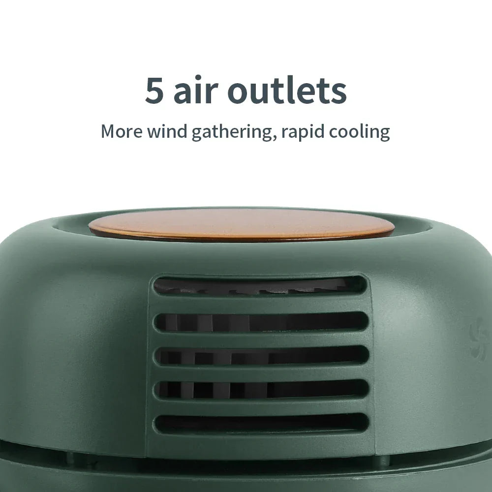 Clip-On Körper Wiederaufladbarer Taillen-Kühler Ventilator | Karnz