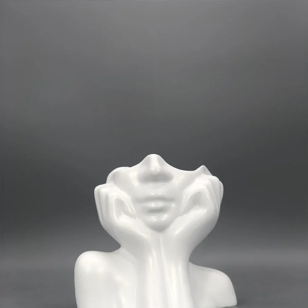 Fröhliche GlücksKarnzumentopfs Skulptur | Karnz