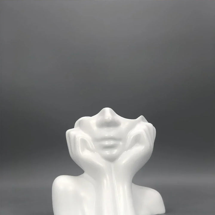 Fröhliche GlücksKarnzumentopfs Skulptur | Karnz
