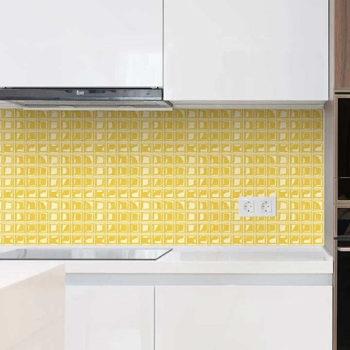 DecoMosaic 3D Mosaik Wandfliesen Aufkleber Karnz