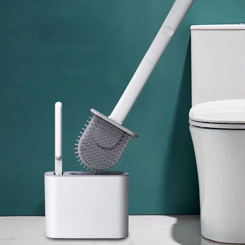 Silikon-Toilettenbürste mit Wandhalterung | Karnz