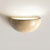 Halb-Runde LED Wabi-Sabi Wandlampe - ZenGlow | Karnz