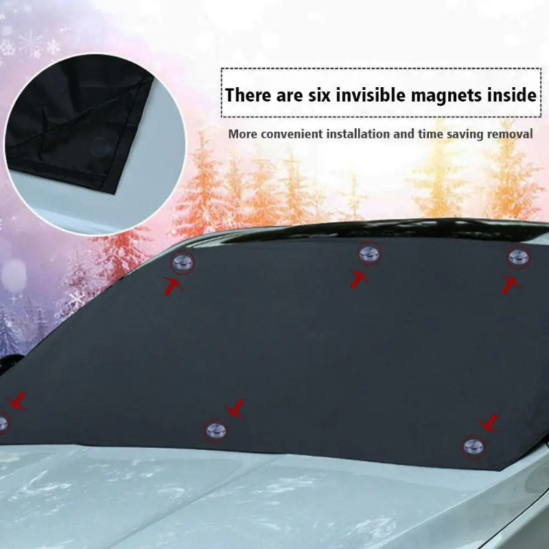 AllWeather Shield – Magnetische Windschutzscheibenabdeckung für Auto, Anti-Reif & UV | Karnz