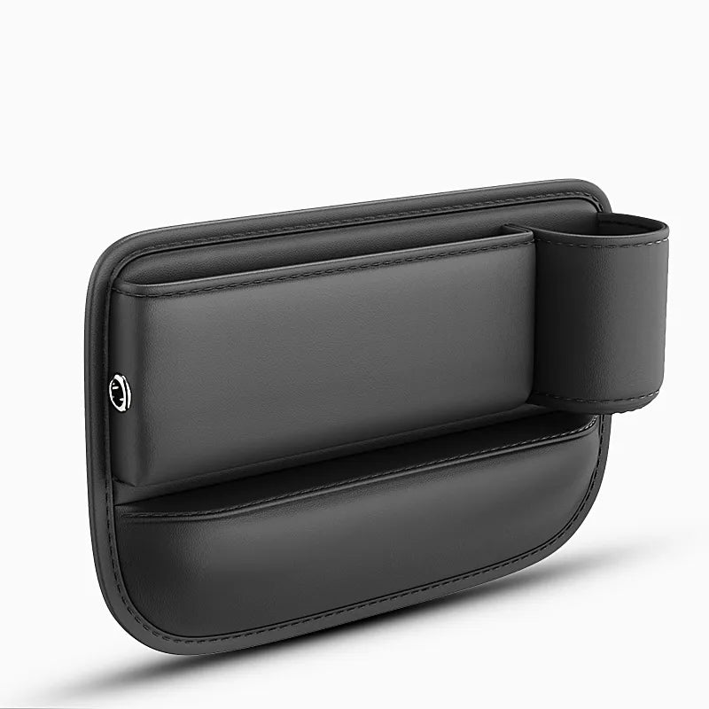 Karnz | Universeller Leder-Sitzspalt-Becherhalter Auto-Organizer