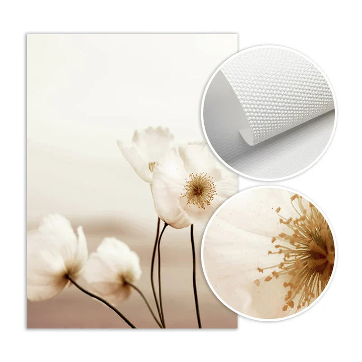 Einfache Natur Flora-Landschaft Galerie Wandkunst Fine Art Leinwanddrucke Minimalistische Nordic Bilder für das Wohnzimmer Skandinavische Wohnkultur | Karnz