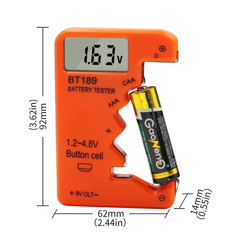 Power Scan LCD-Display Batterietester | Karnz