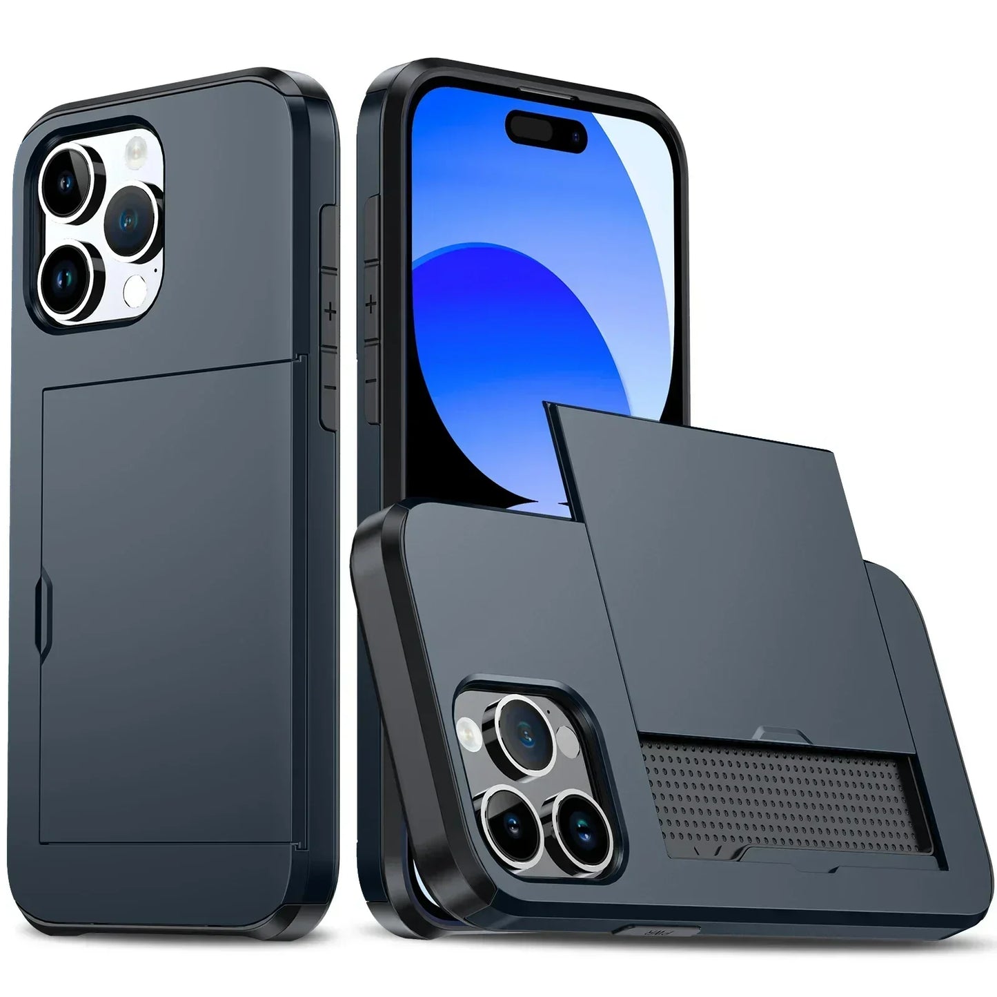 Sandsberg | iPhone-Hülle mit Kartenhalter | Schlankes Schutz- und Wallet-Design