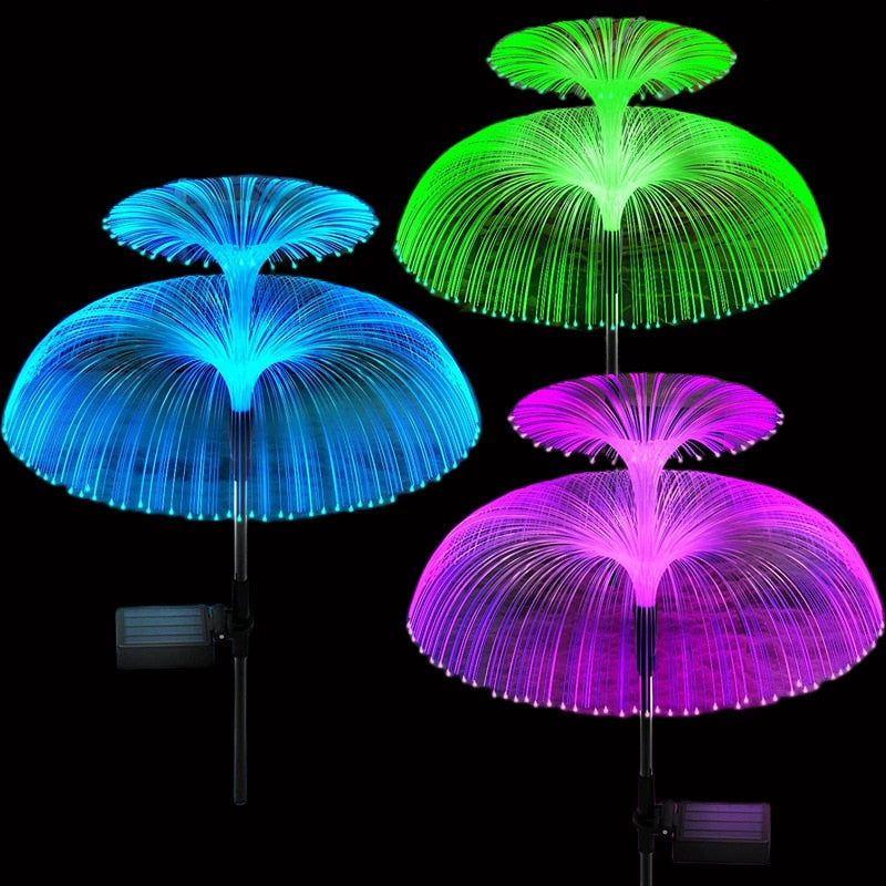 Solarbetriebene schwebende Quallen Gartenlichter | Karnz