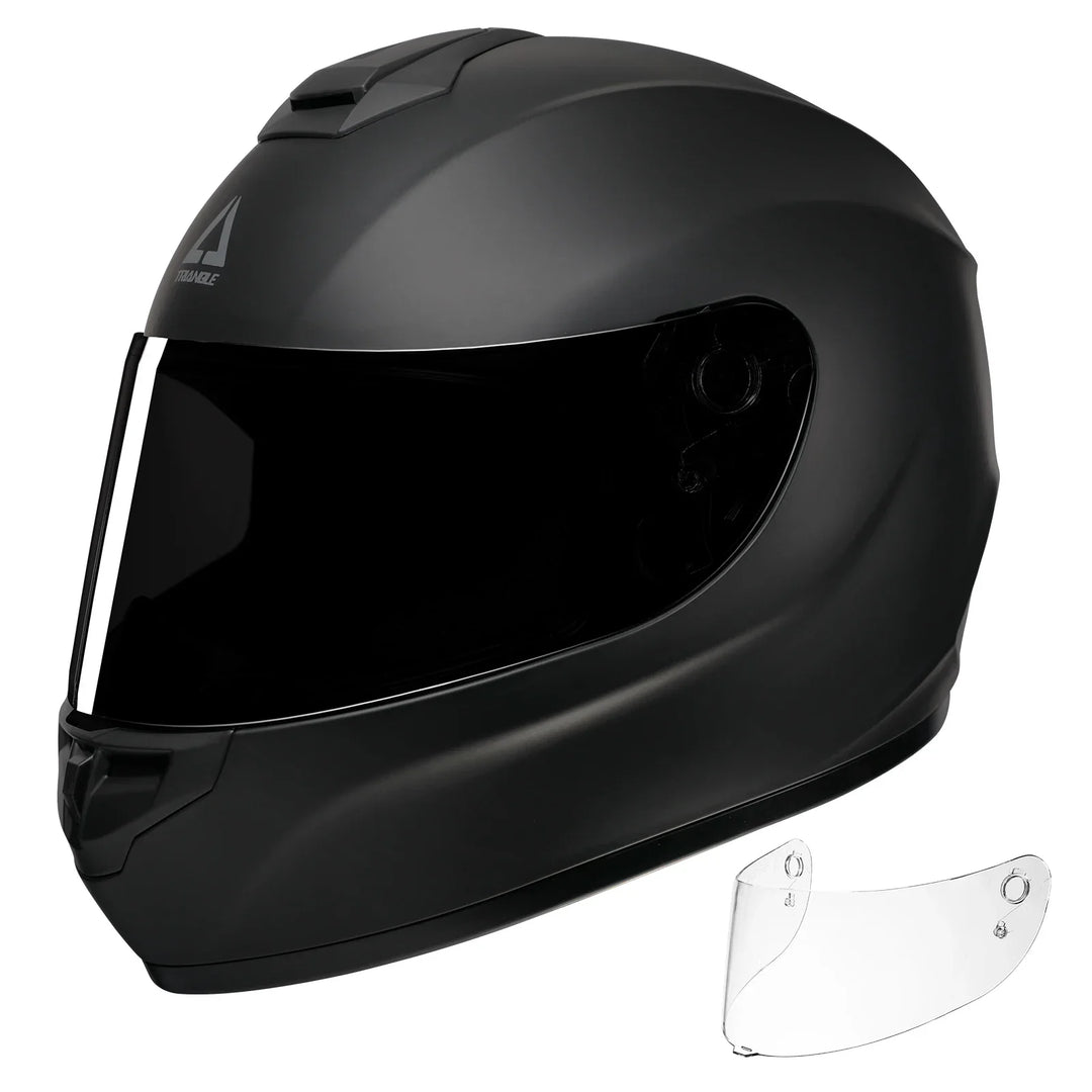 Moderner Integralhelm mit klarem Visier
