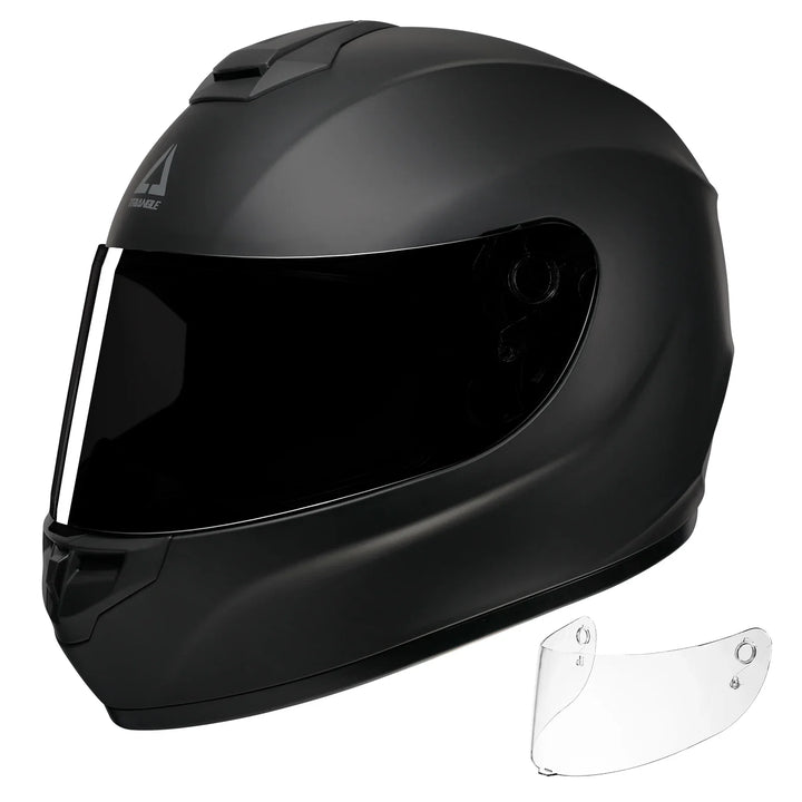 Moderner Integralhelm mit klarem Visier