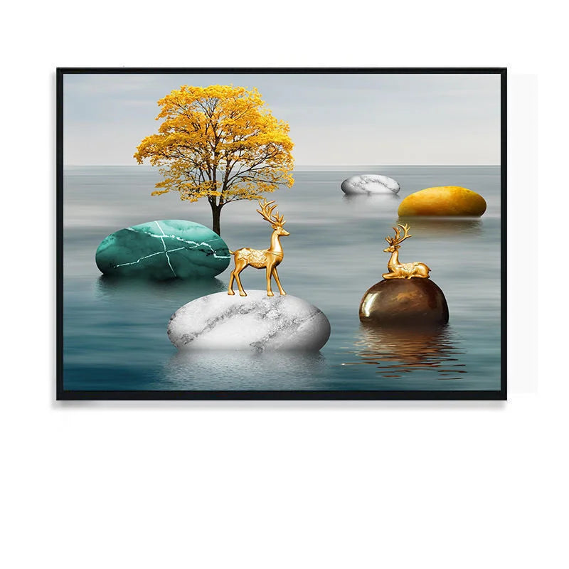 Art View Elegante Leinwand Elektrische Box Abdeckung | Karnz