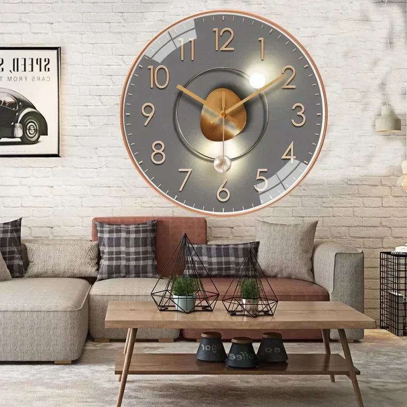 Karnz | SilentTime – Digitale Wanduhr im klassischen Stil