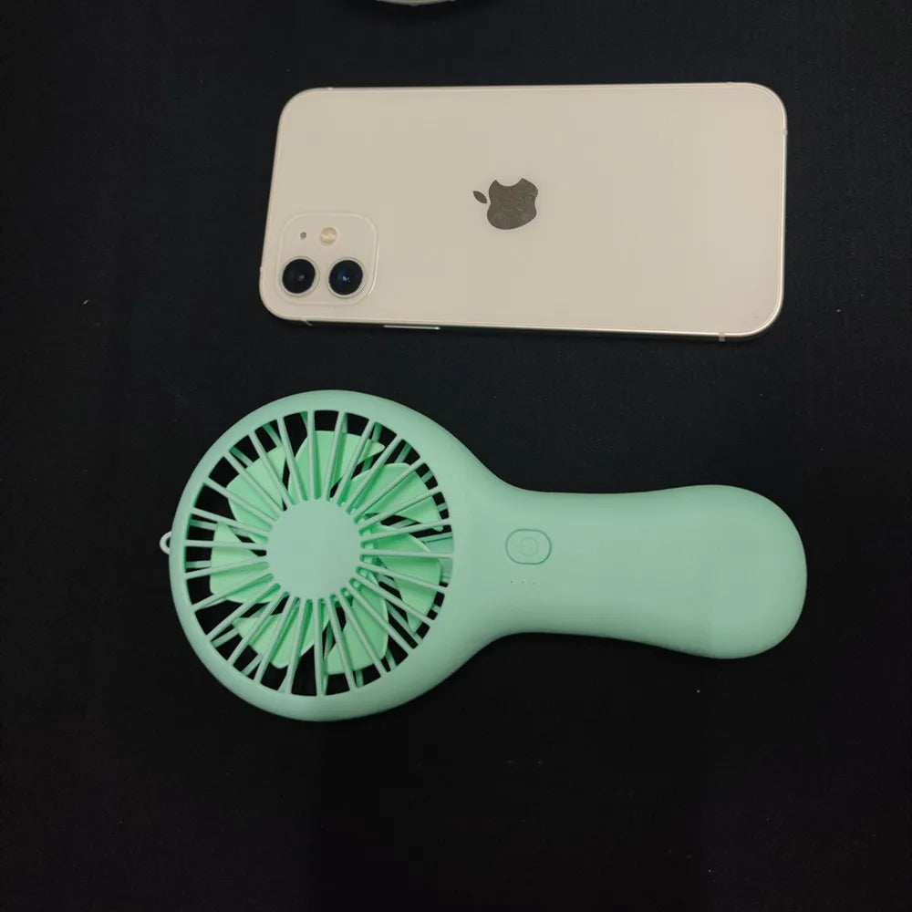 Handheld Mini Ventilator - Tragbar USB-Aufladung, Kreativer Katapult Taschenventilator, Bequemer kleiner Ventilator - Ideal als Hochzeitsgeschenk | Karnz