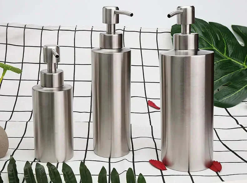 Eleganter Edelstahl Handpumpe Seifenspender 250ml/350ml/550ml