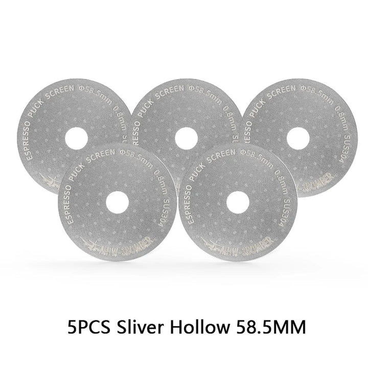 MHW-3BOMBER 51/53/58.5mm Espresso Puck Screen Doppel-Layer Metall Kaffee Wiederverwendbarer Filter