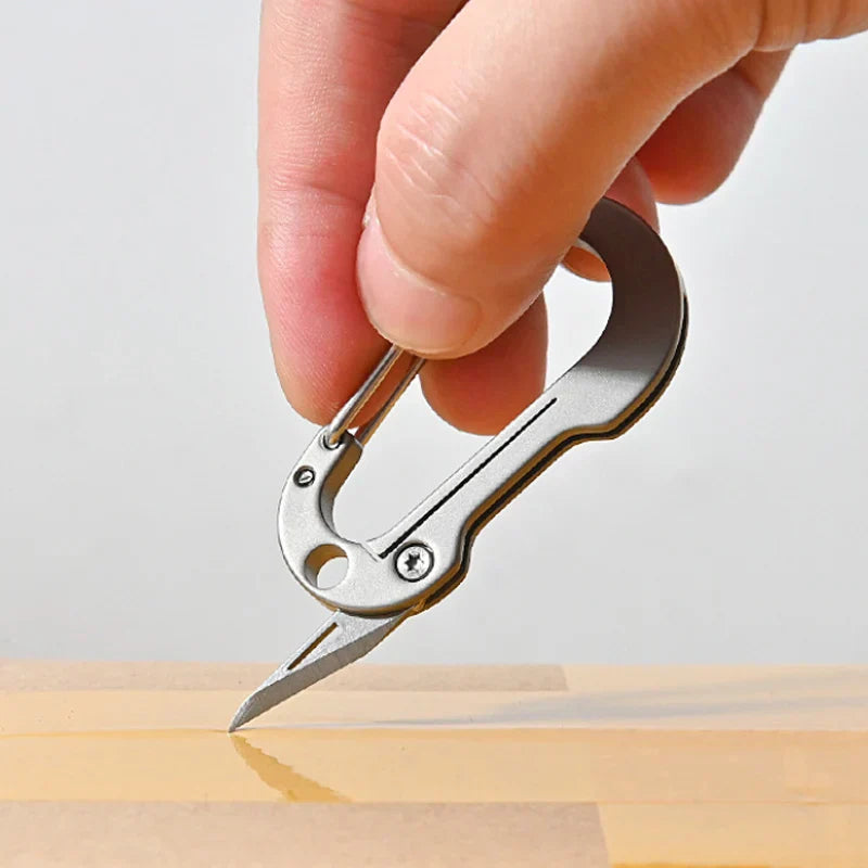 Titanlegierung EDC Multi-Tool Schlüsselanhänger Messer | Karnz