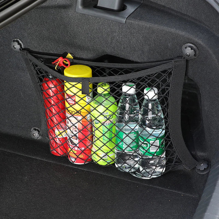 Karnz | Dehnbare Mesh-Cargo-Netz-Autolager-Organizer-Tasche