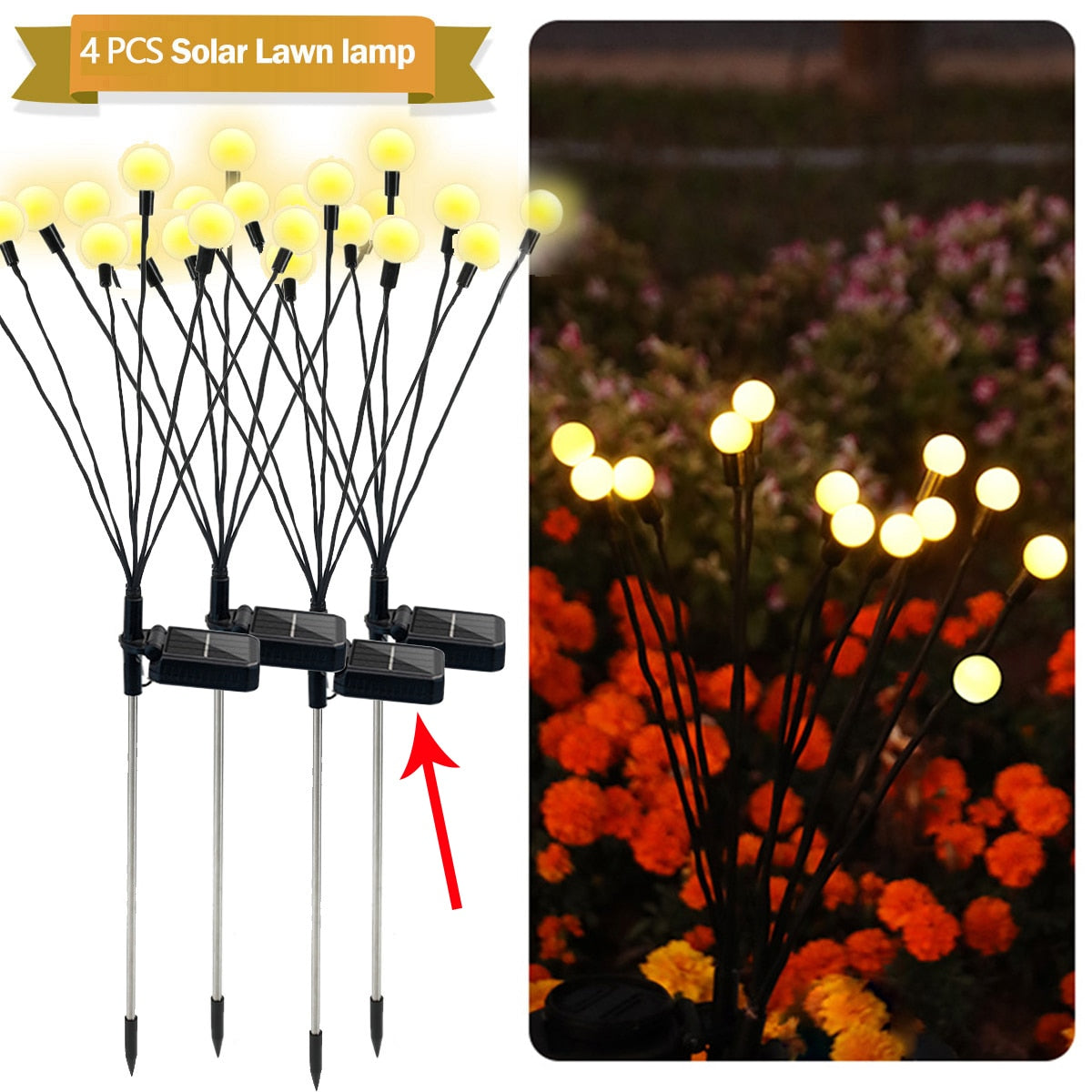 Firefly Garten Solar LED Außenlichter | Karnz