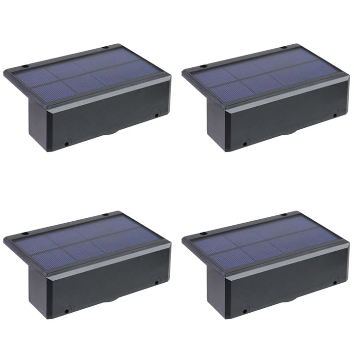 Solar-Gartenbeleuchtung mit Regen- und Windschutz