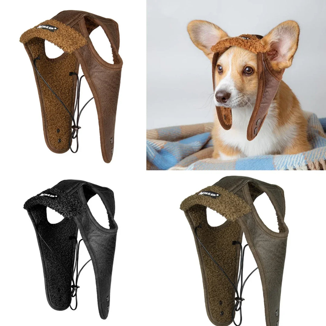 Winter-Pilotmütze für Haustiere warm und bequem Karnz
