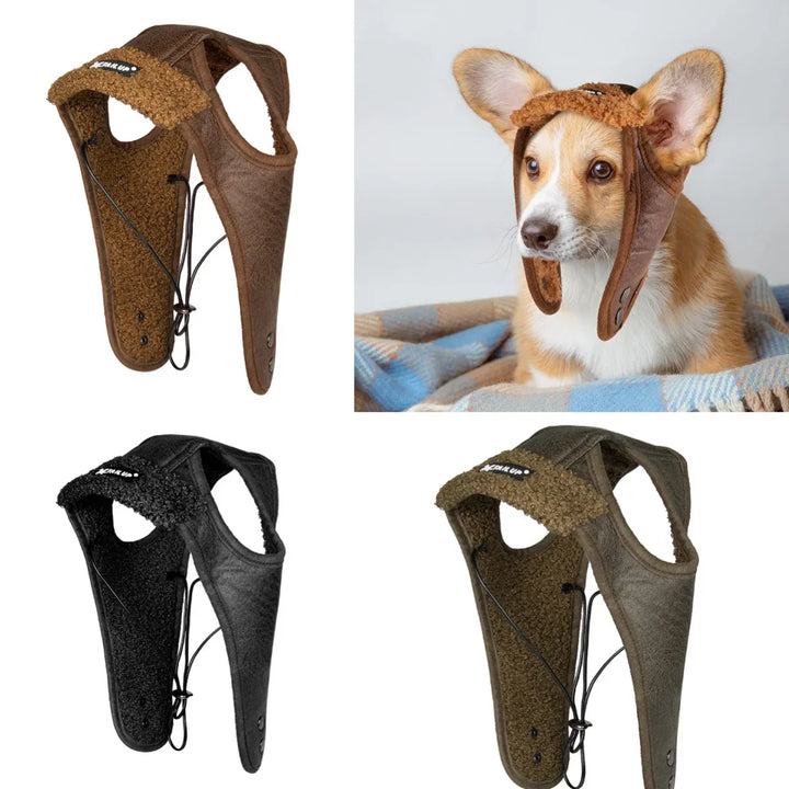 Winter-Pilotmütze für Haustiere warm und bequem Karnz