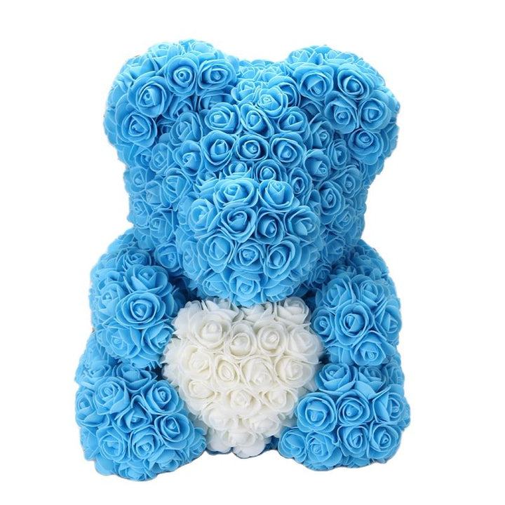 Karnz | Künstliche Rosenblumen Teddybär