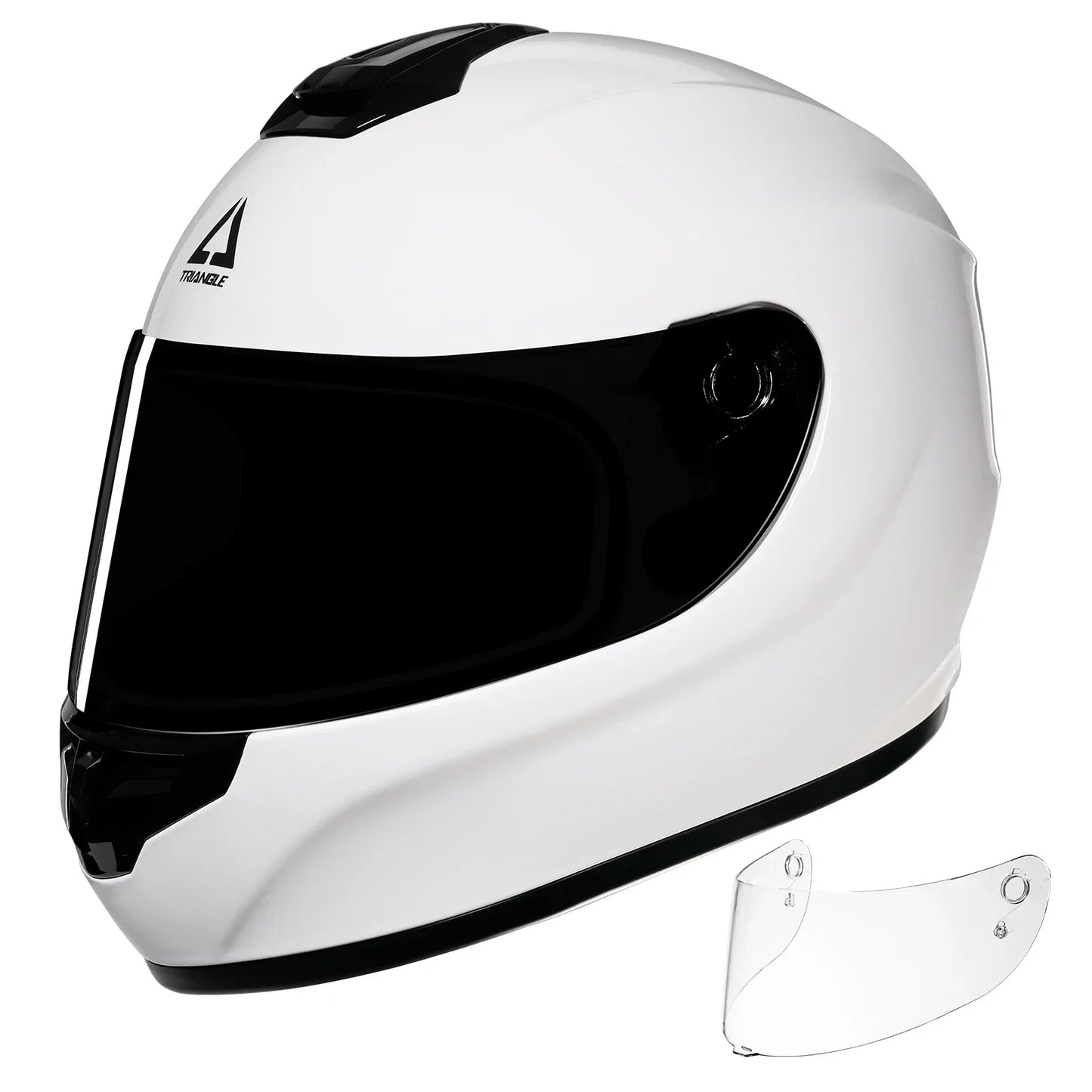 Moderner Integralhelm mit klarem Visier