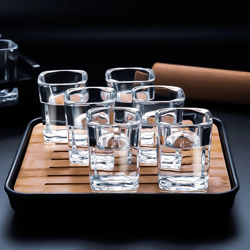 AurumLux Whisky Glas Set - Kristallgläser mit Schale | Karnz