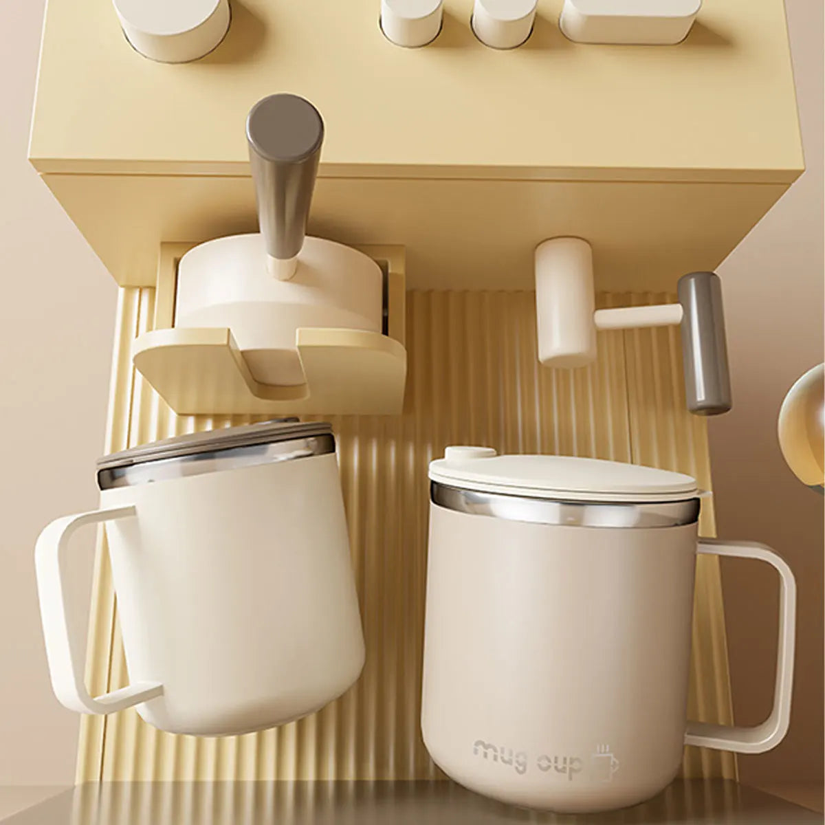 Isolierte Edelstahl Kaffeetasse mit Deckel | Karnz