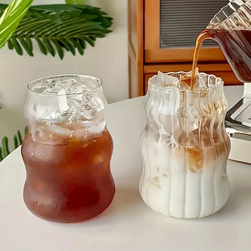 Hitzebeständiger gerippter Becher 4-teiliges Set Karnz