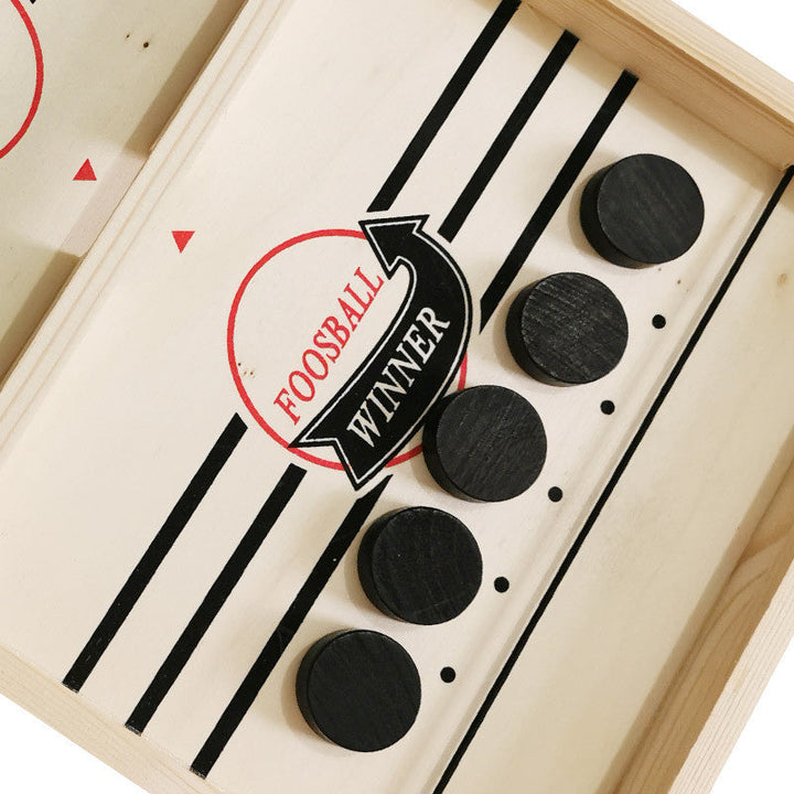 2-in-1 Tischfußball & Shuffleboard Spaß – GameMaster | Karnz