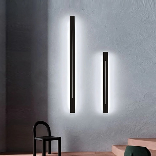 Wandleuchte aus Metall und Acryl für Wohnzimmer Schlafzimmer Karnz