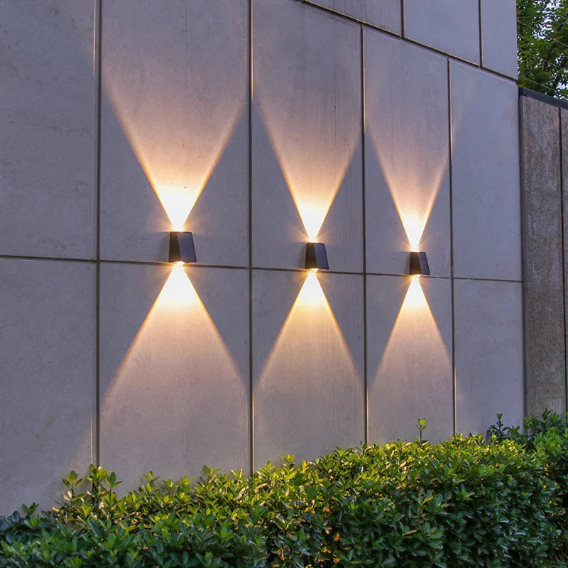 Solar LED Wandlicht Karnz