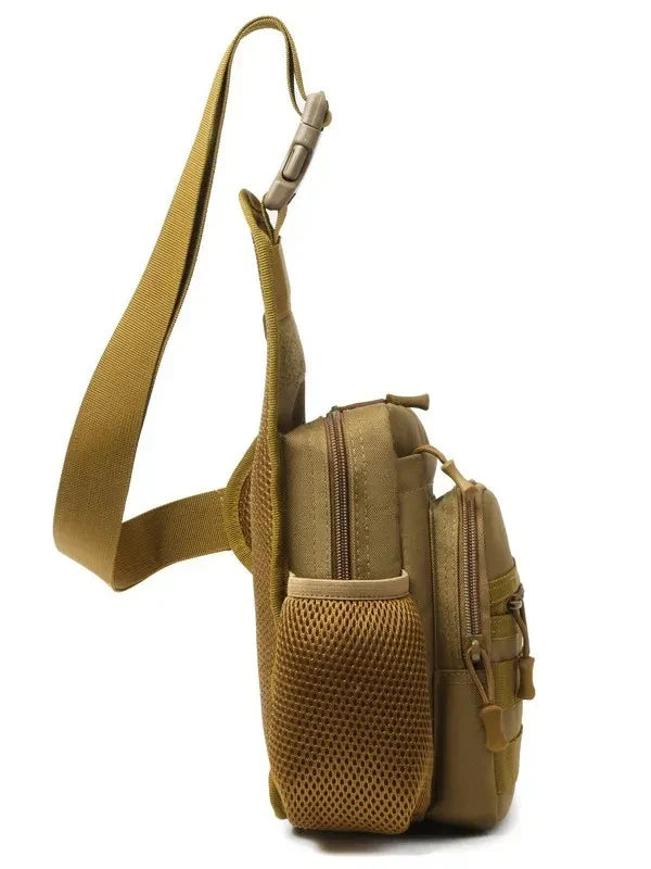Multi-Taschen Crossbody Kompakt Wandern Brusttasche | Karnz