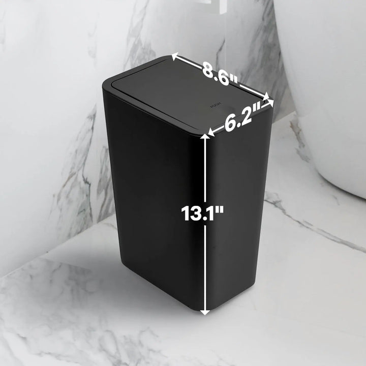 EcoPress 10L Mülleimer für Badezimmer Karnz