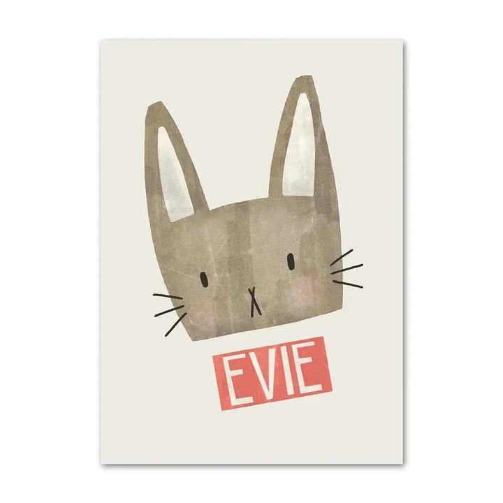 Niedliche Baby Tiere Kinderzimmer Wandkunst Illustrationen Fine Art Leinwanddrucke Gänse Maus Löwe Eisbär Poster Bilder für das Kinderzimmer Wanddekoration | Karnz