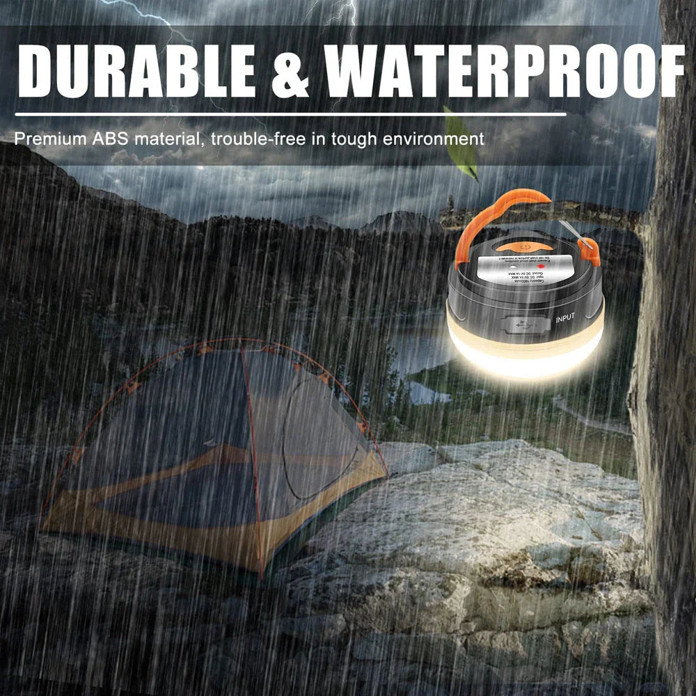 Praktisches Camping Magnetisches LED Wiederaufladbares Licht | Karnz
