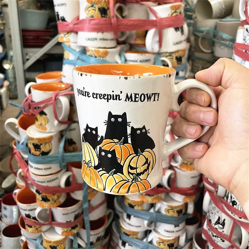 Spooky Sips Halloween Kaffeetassen | Karnz