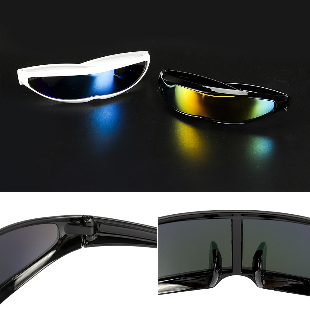 Karnz | Futuristische Cyborg Cosplay Sonnenbrille