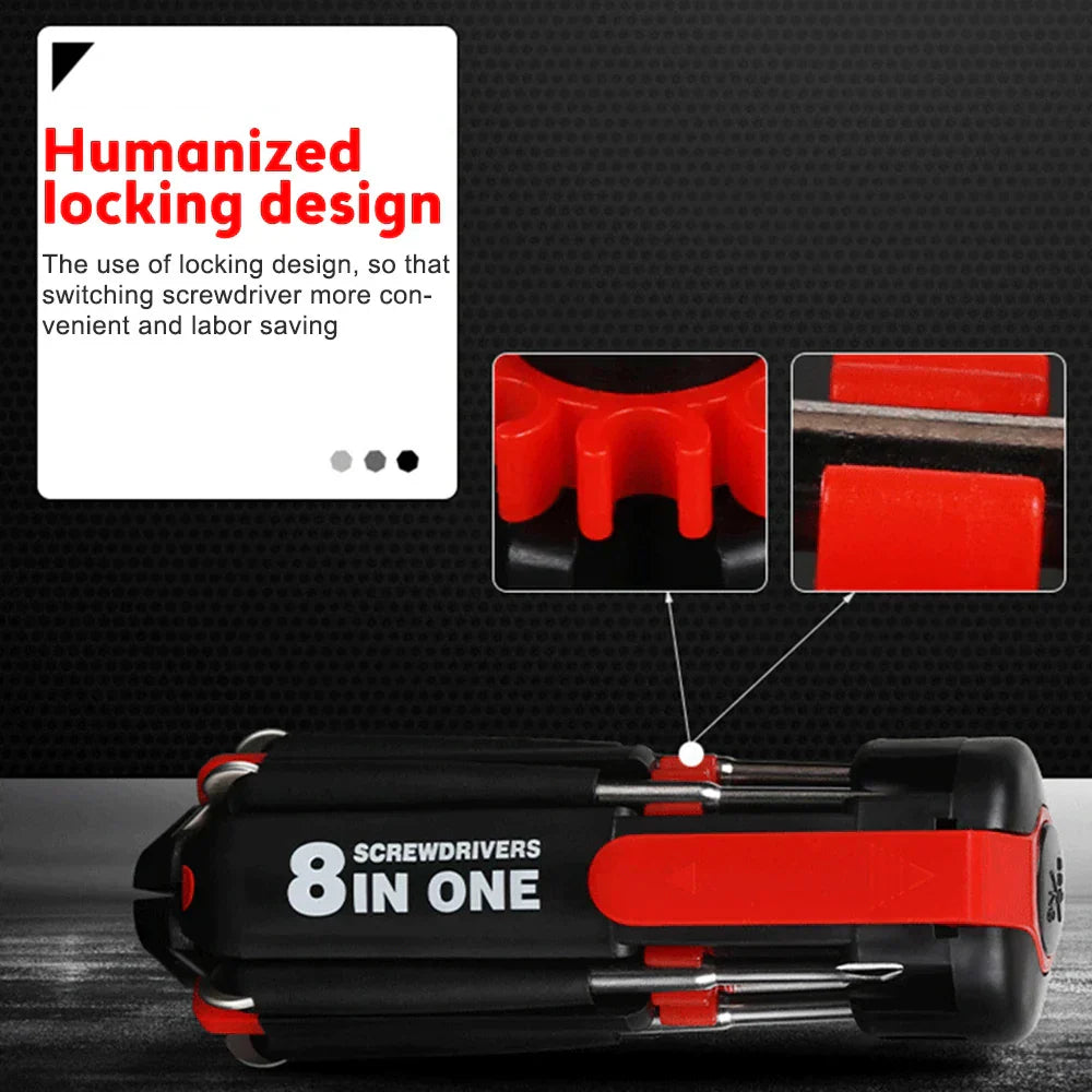Bright Fix 8in1 LED Multi-Tool Schraubendreher | Karnz