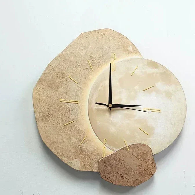 Sandsberg | Moderne Wanduhr | Leises Quarz-Uhrwerk